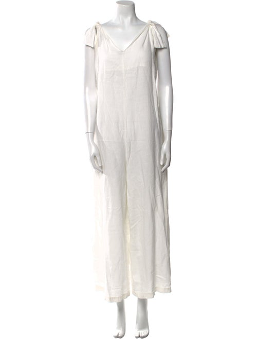 Vitamin A Linen Crew Neck Jumpsuit