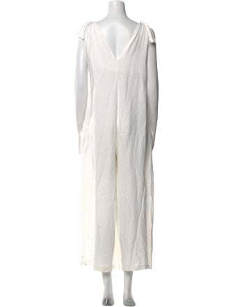 Vitamin A Linen Crew Neck Jumpsuit