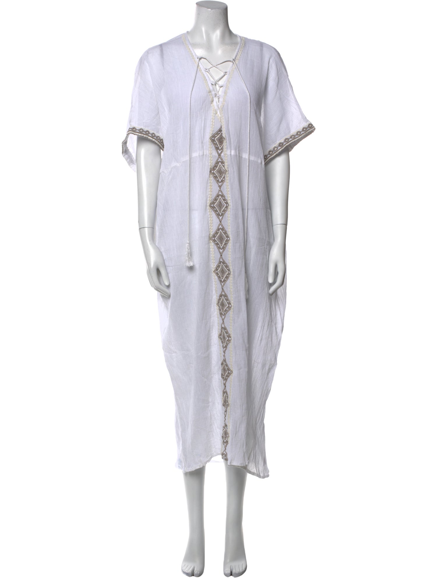 Vitamin A V-Neck Long Dress