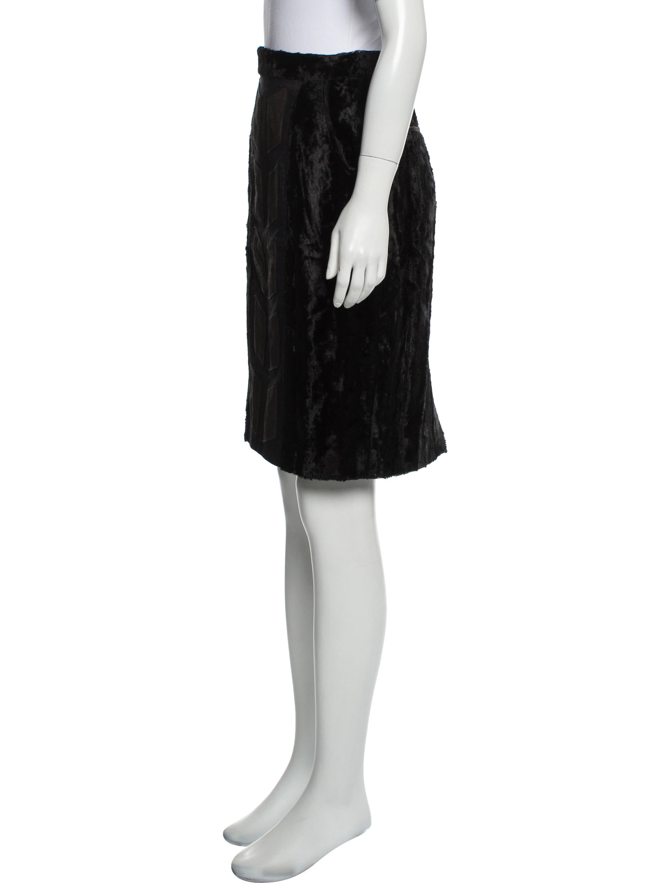 Vivienne Hu Printed Knee-Length Skirt