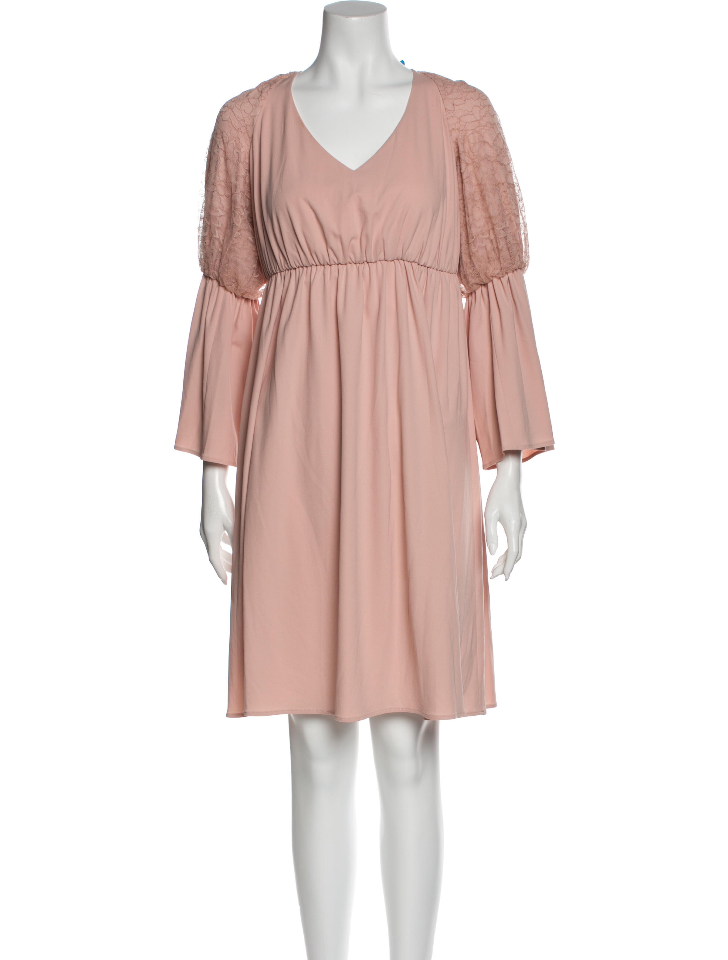 Vivienne Hu V-Neck Knee-Length Dress