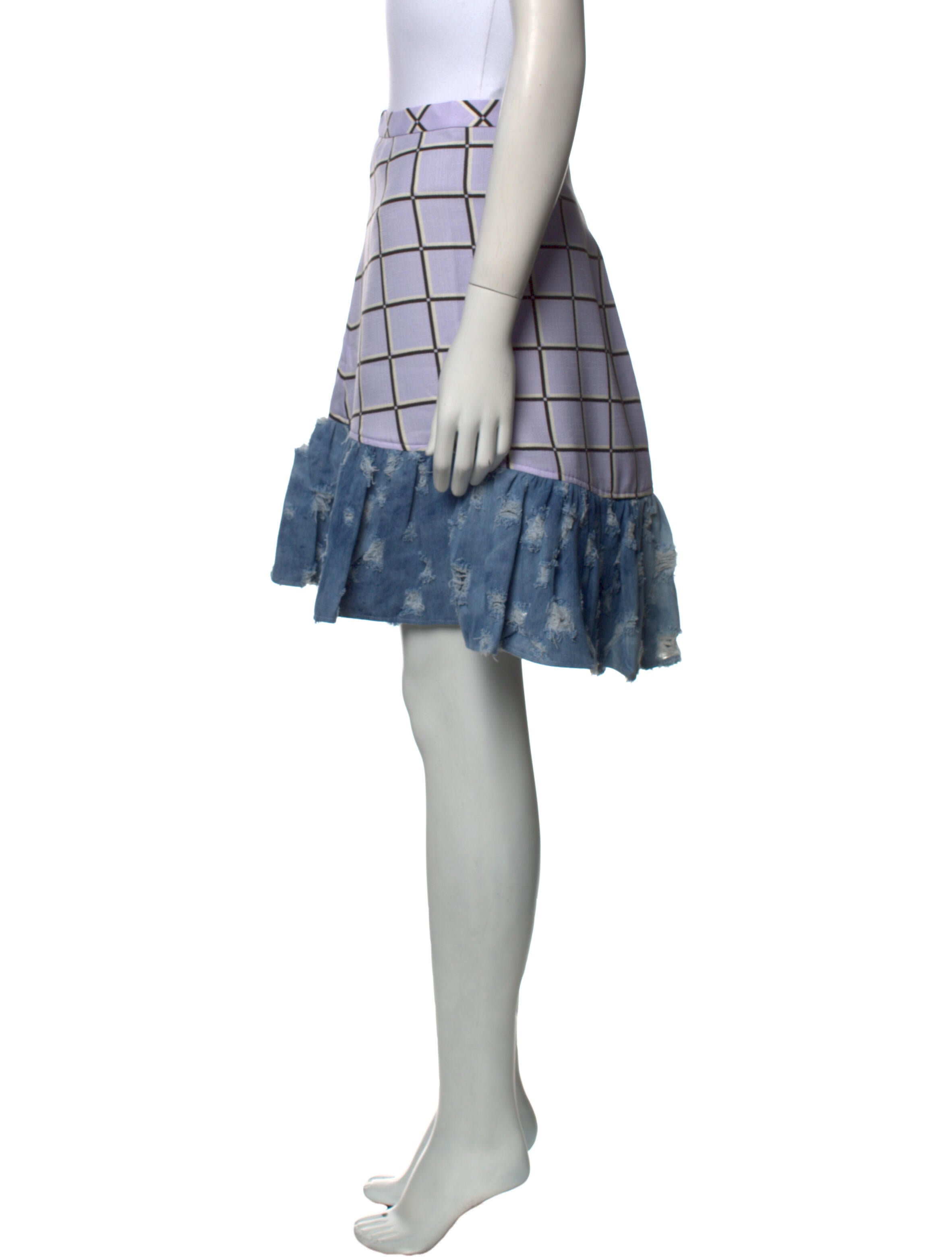 Vivienne Hu Printed Knee-Length Skirt