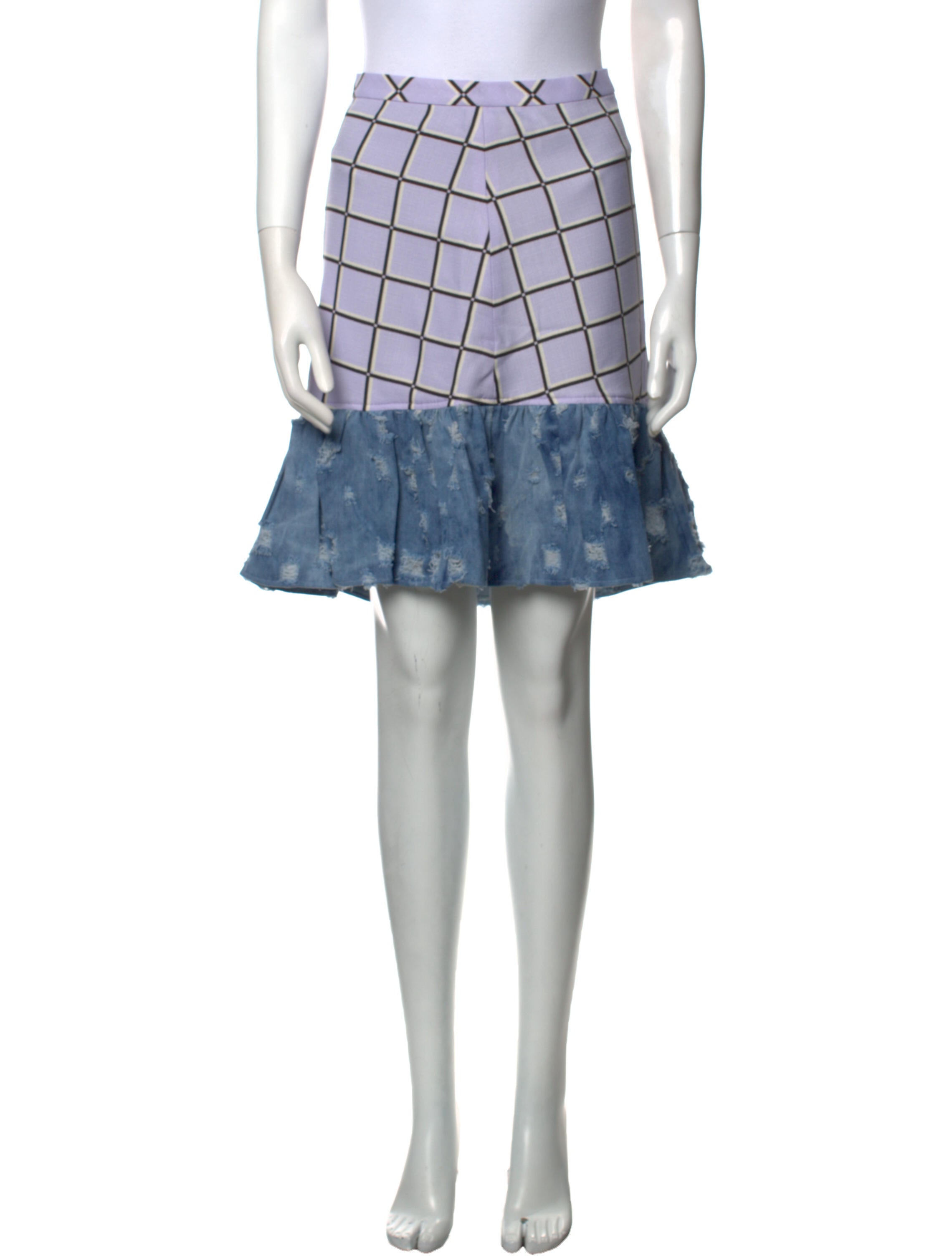 Vivienne Hu Printed Knee-Length Skirt