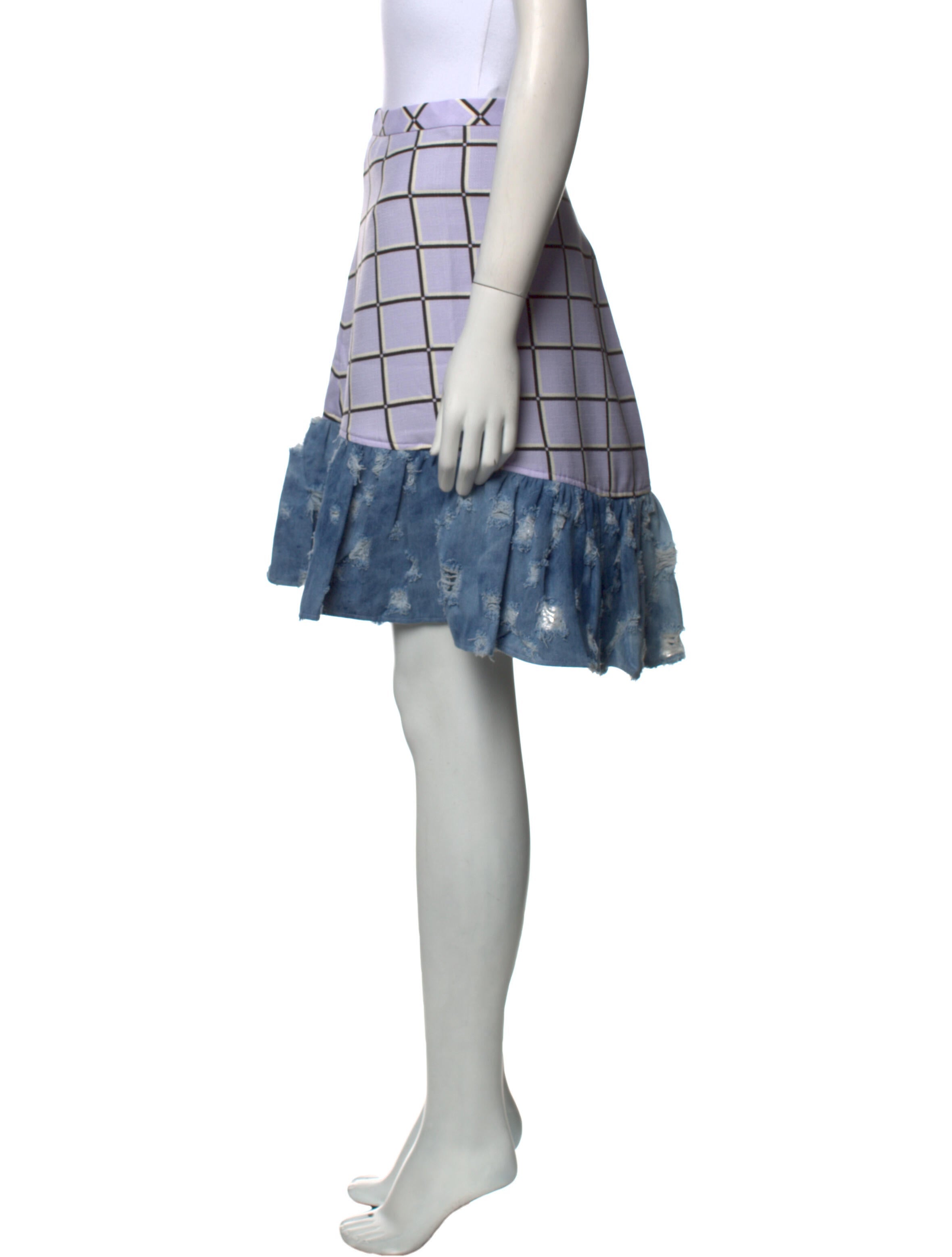 Vivienne Hu Printed Knee-Length Skirt