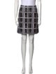 Vivienne Hu Plaid Print Mini Skirt