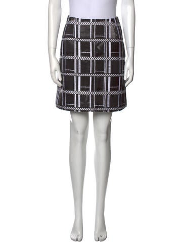 Vivienne Hu Skirts Plaid Print Mini Skirt US 2 | XS