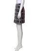 Vivienne Hu Plaid Print Knee-Length Skirt