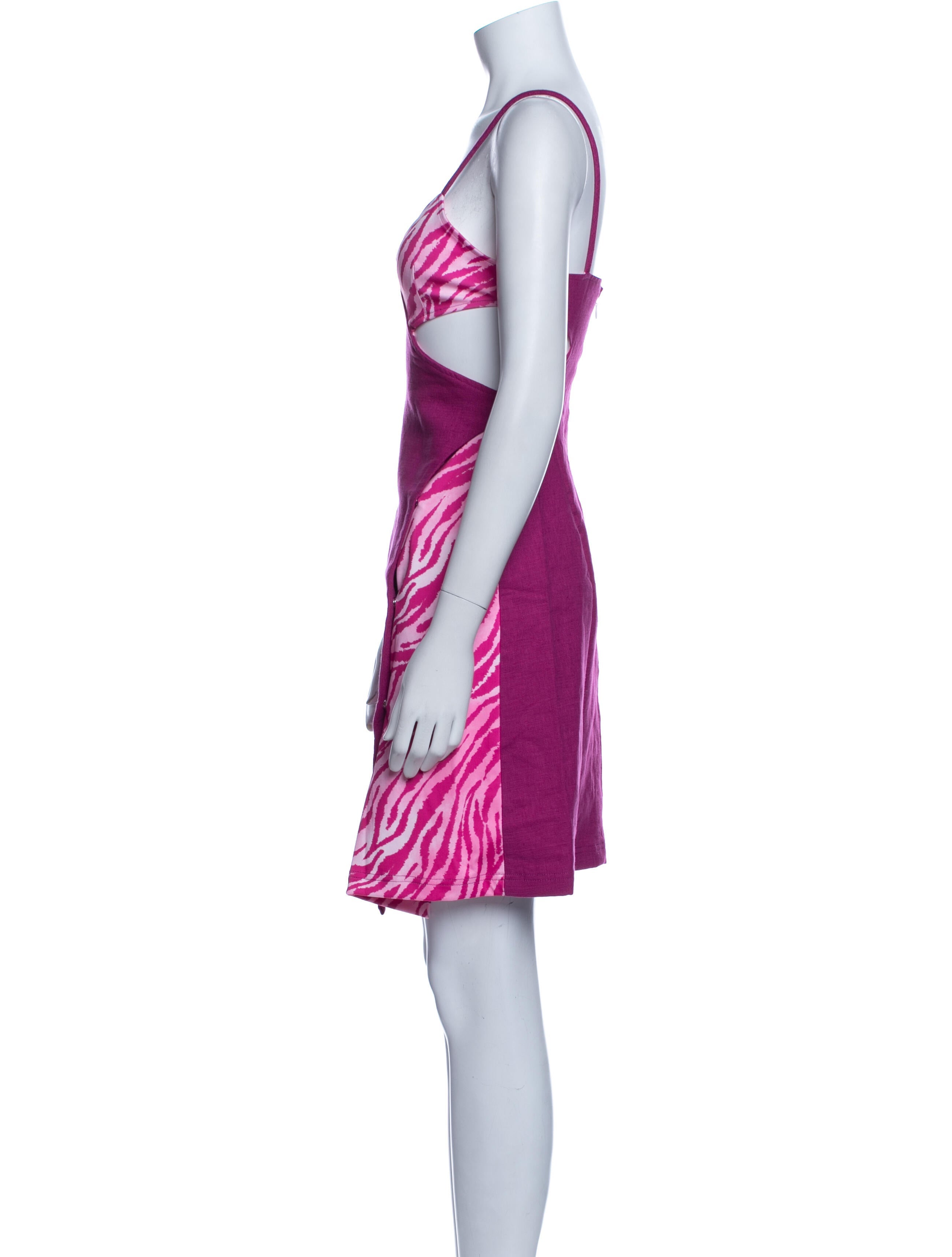 Vivienne Hu Printed Mini Dress