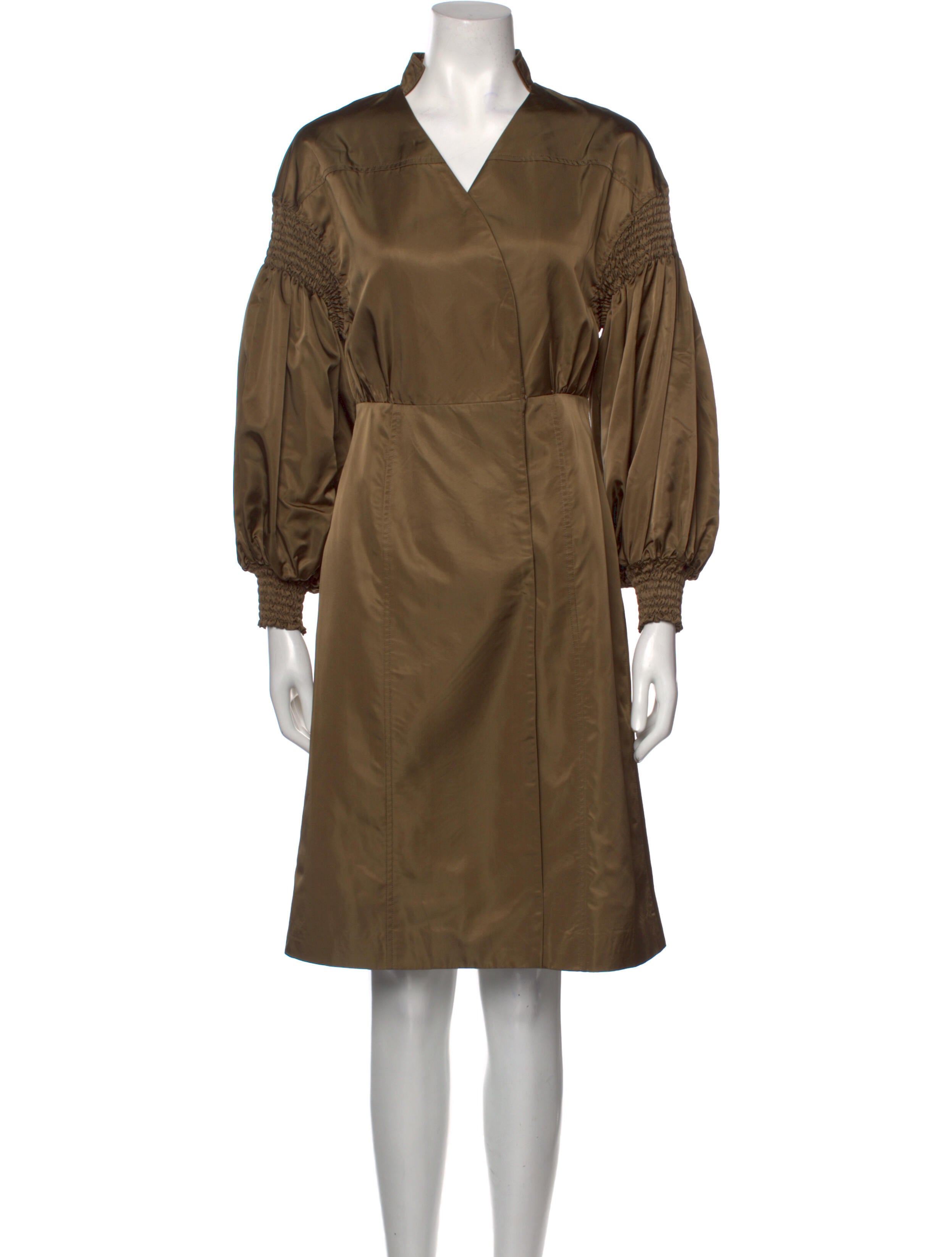 Vivienne Hu V-Neck Knee-Length Dress