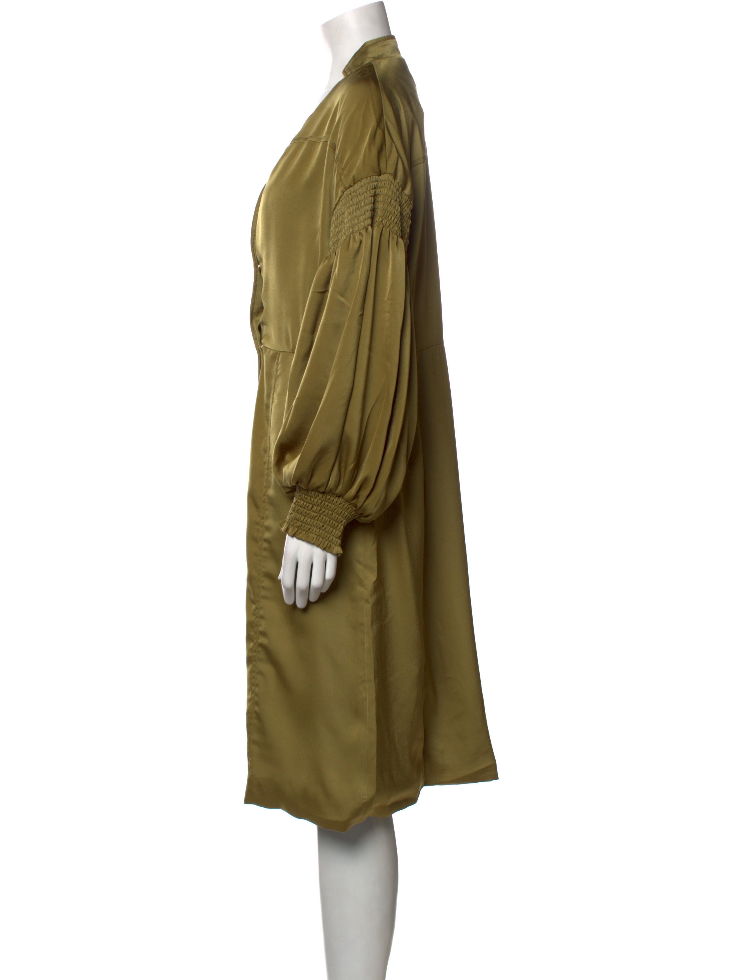 Vivienne Hu V-Neck Knee-Length Dress