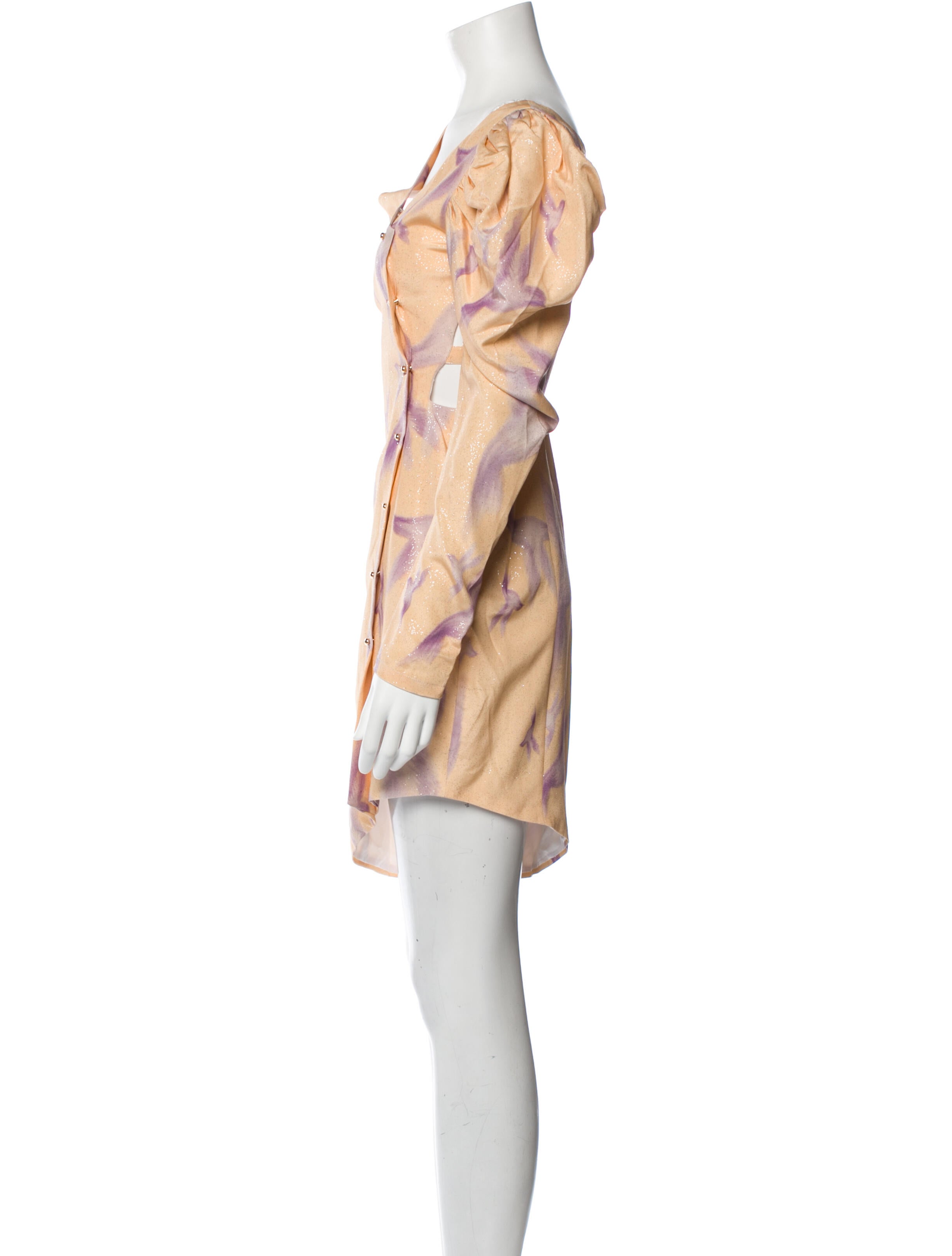 Vivienne Hu Printed Knee-Length Dress