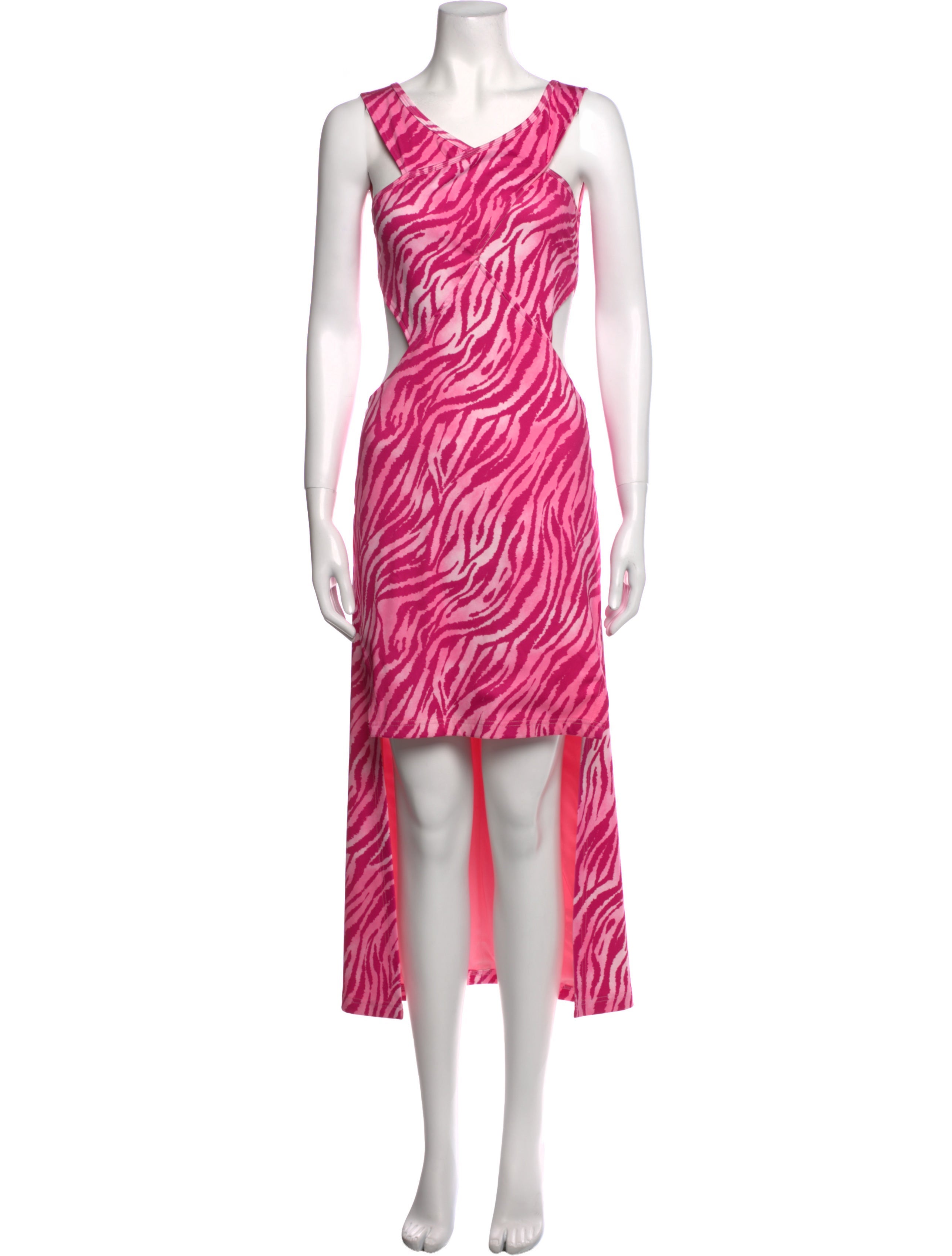 Vivienne Hu Printed Midi Length Dress w/ Tags