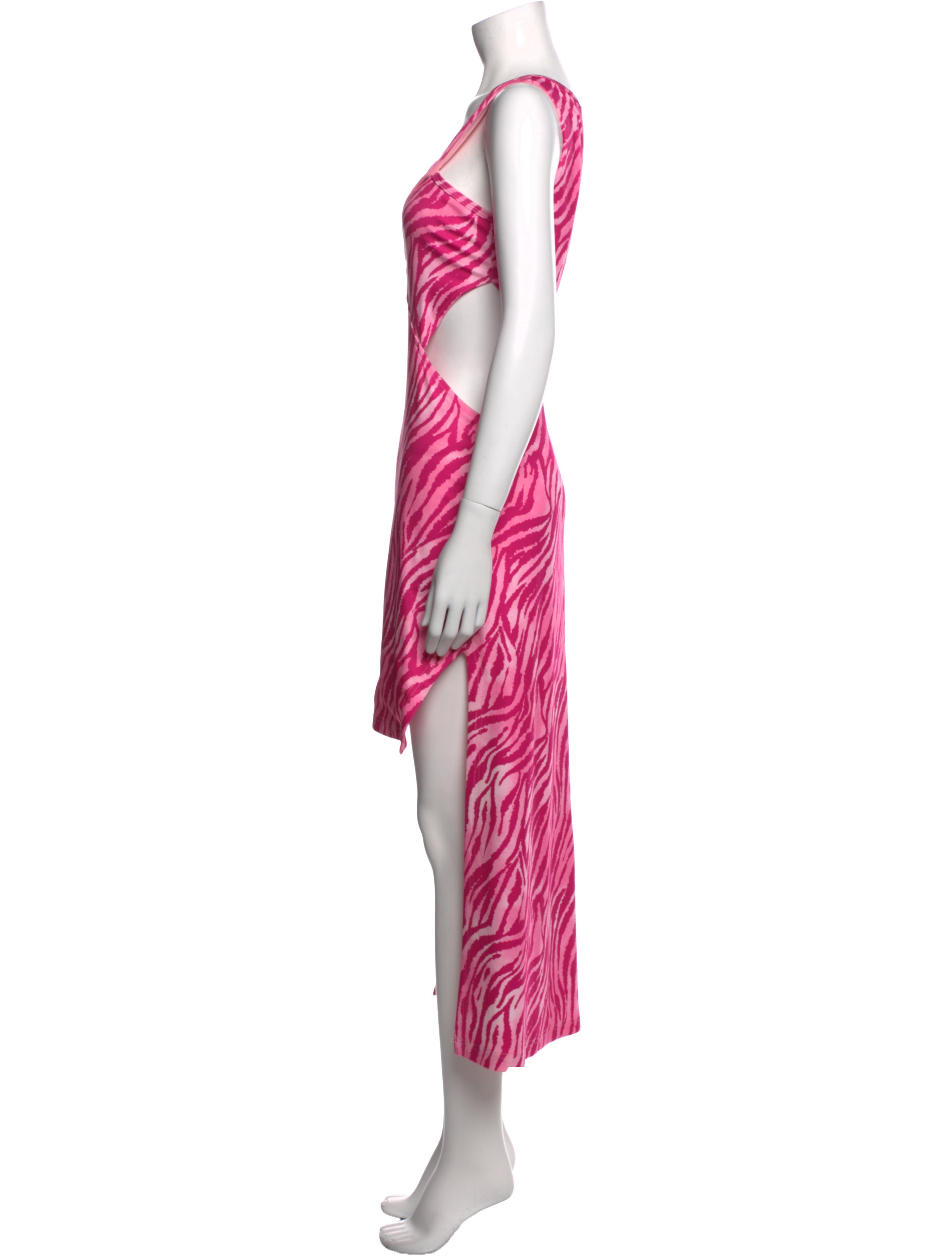 Vivienne Hu Printed Midi Length Dress w/ Tags