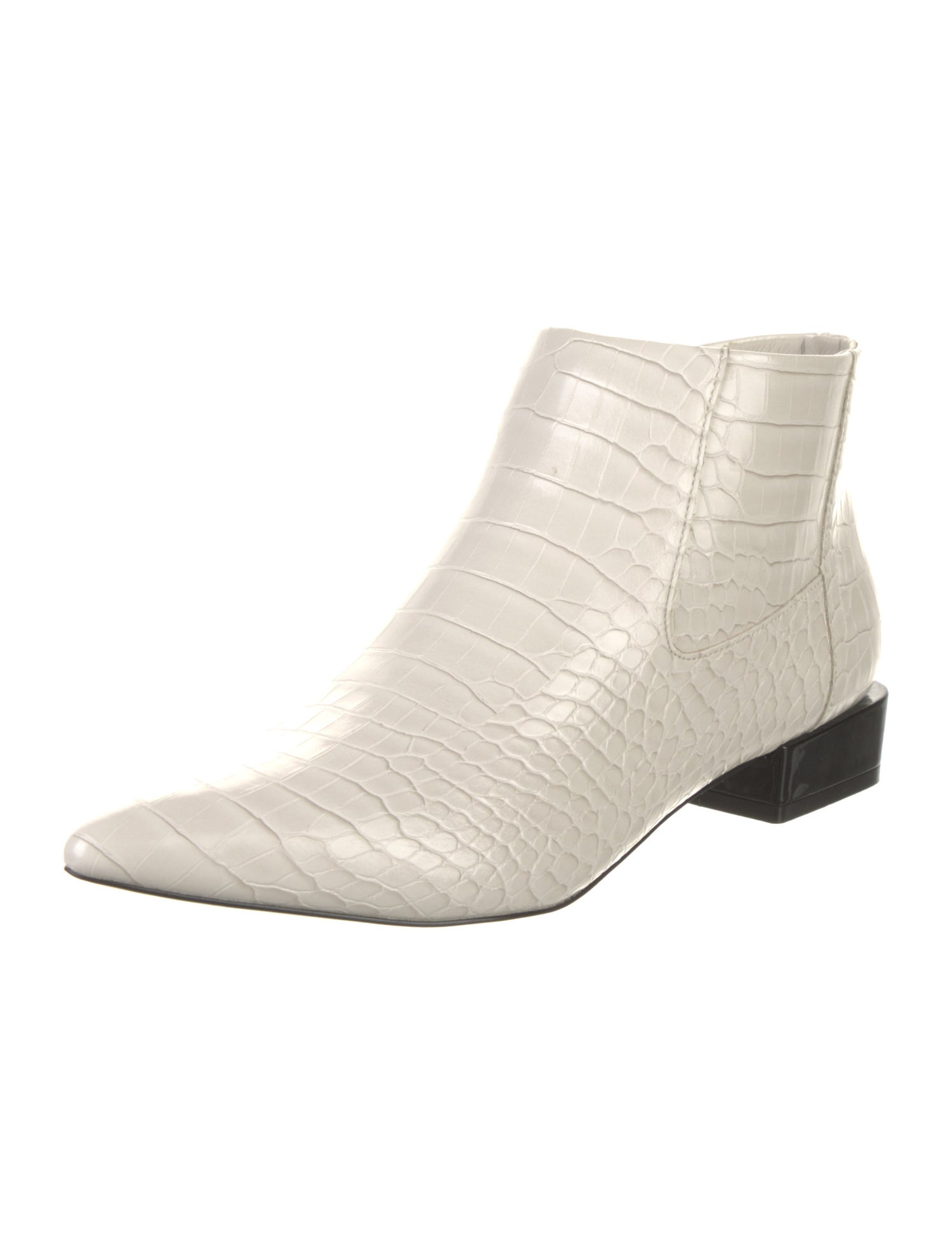 Vivienne Hu Embossed Leather Boots