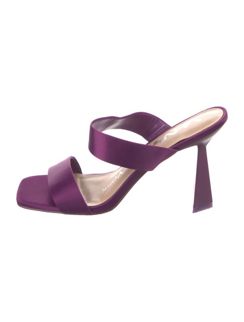 Vivienne Hu Satin Slides