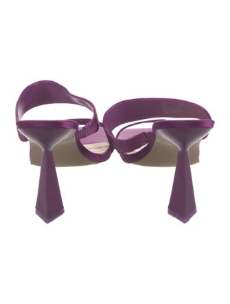 Vivienne Hu Satin Slides