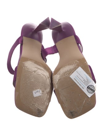 Vivienne Hu Satin Slides