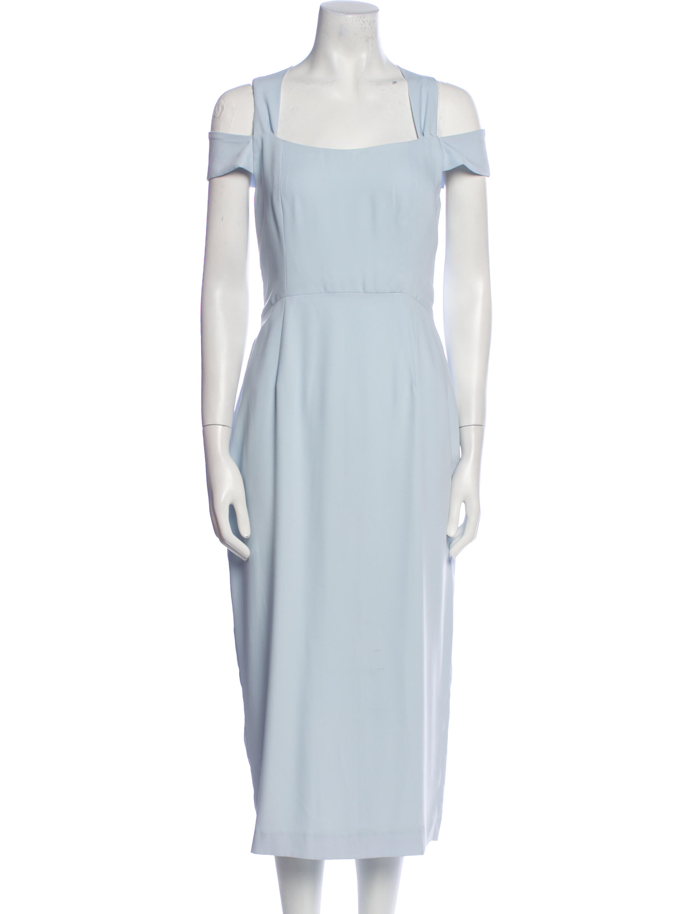 Vivienne Hu Square Neckline Long Dress