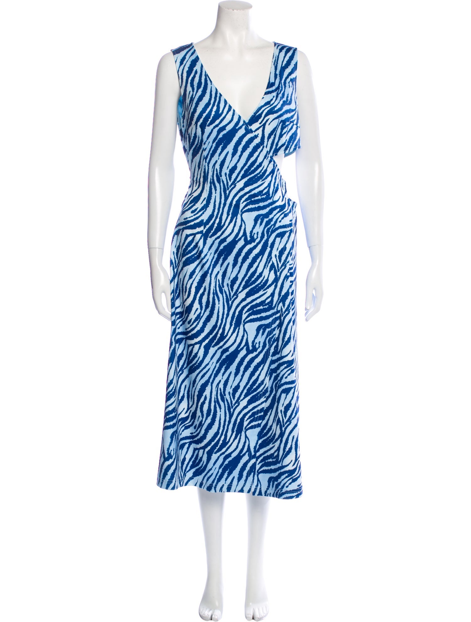 Vivienne Hu Printed Long Dress w/ Tags