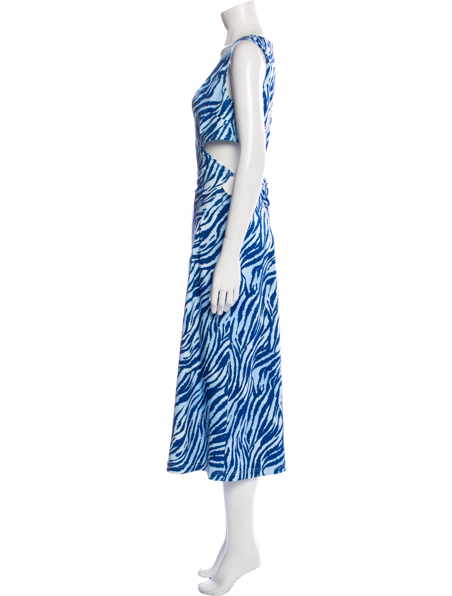 Vivienne Hu Printed Long Dress w/ Tags