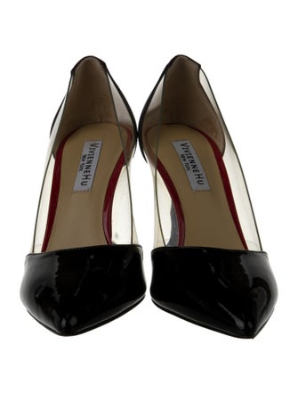 Vivienne Hu Patent Leather D'Orsay Pumps