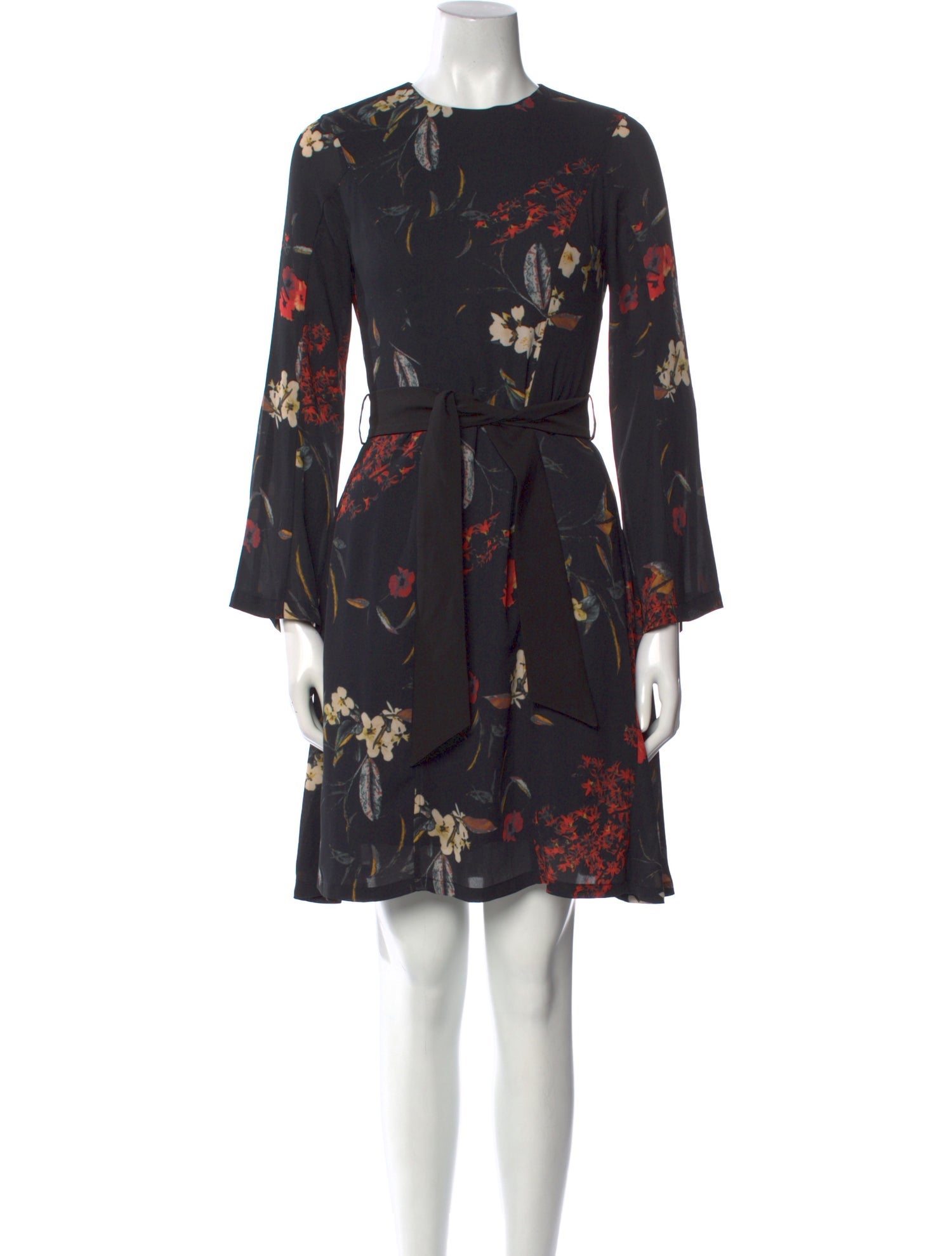 Vivienne Hu Floral Print Knee-Length Dress