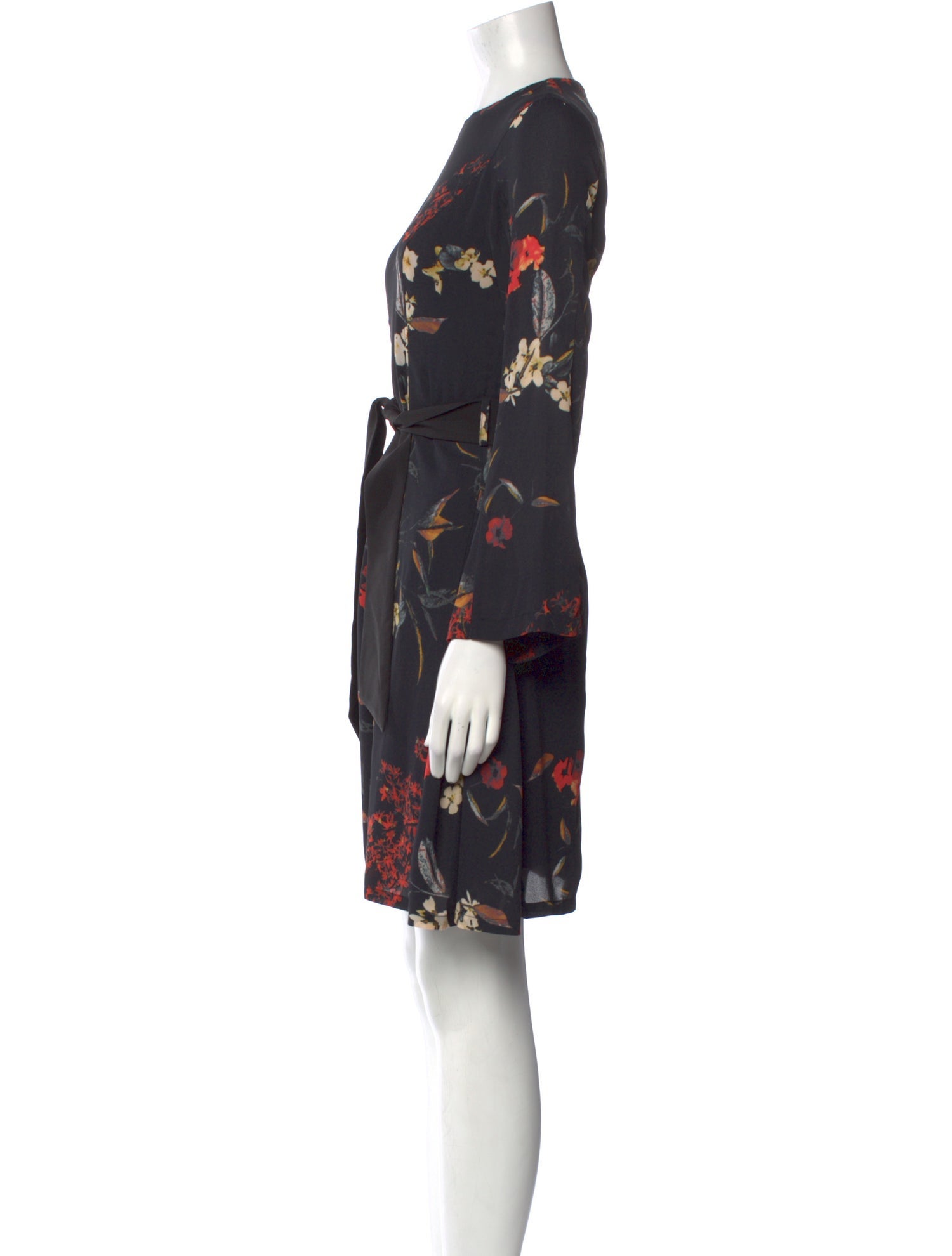 Vivienne Hu Floral Print Knee-Length Dress