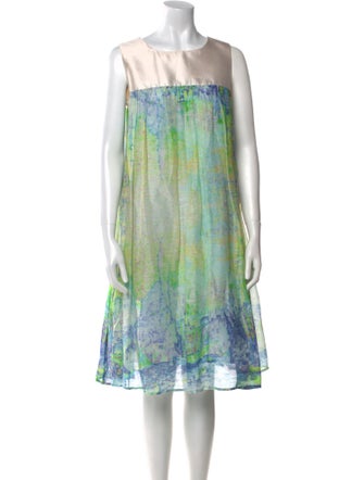 Vivienne Hu Silk Knee-Length Dress