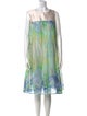 Vivienne Hu Silk Knee-Length Dress