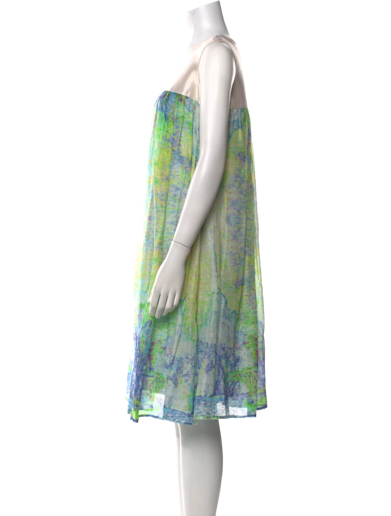 Vivienne Hu Silk Knee-Length Dress