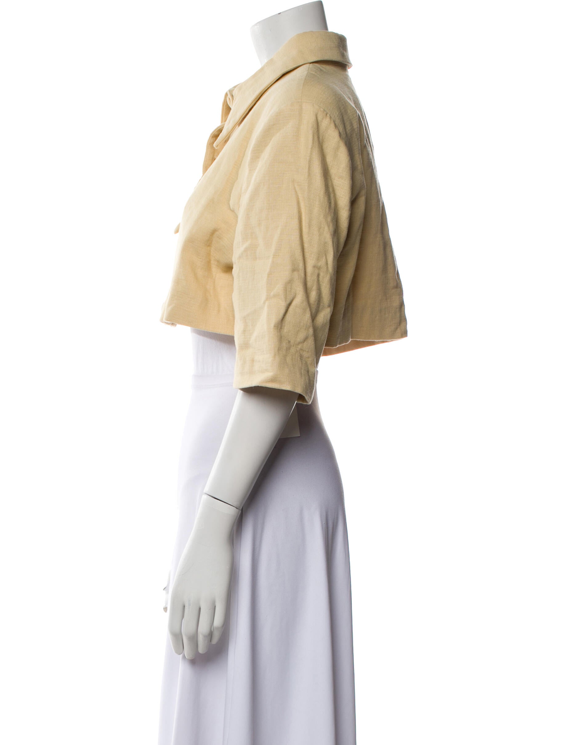 Vivienne Hu Linen Bolero