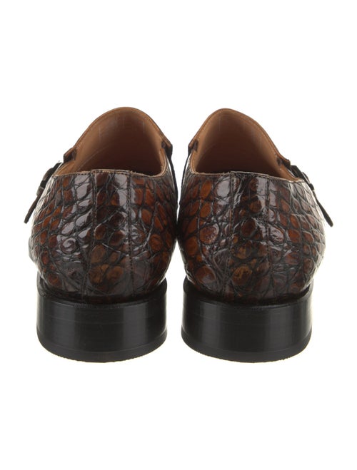 Vivienne Hu Alligator Dress Loafers