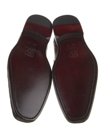 Vivienne Hu Alligator Dress Loafers