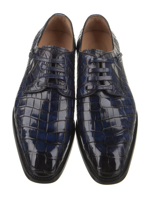 Vivienne Hu Alligator Derby Shoes