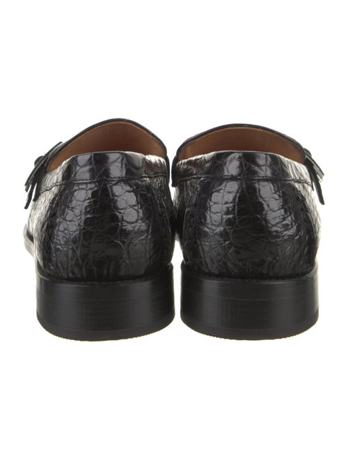 Vivienne Hu Alligator Dress Loafers