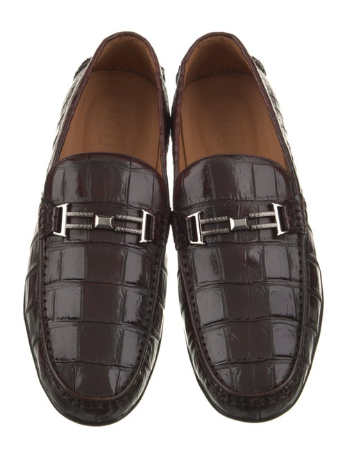 Vivienne Hu Alligator Moccasins