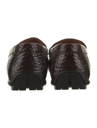 Vivienne Hu Alligator Moccasins
