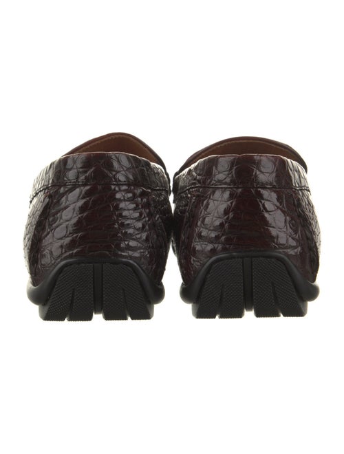 Vivienne Hu Alligator Moccasins