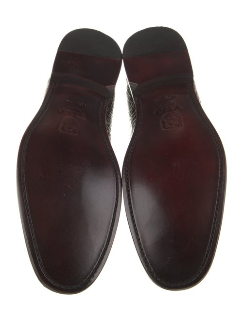 Vivienne Hu Alligator Dress Loafers