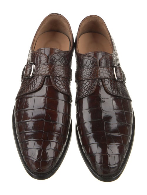 Vivienne Hu Alligator Dress Loafers