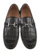 Vivienne Hu Alligator Dress Loafers