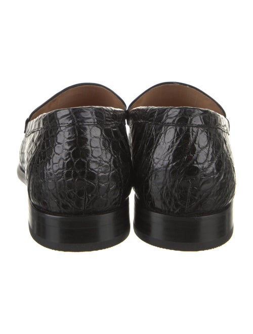 Vivienne Hu Alligator Dress Loafers