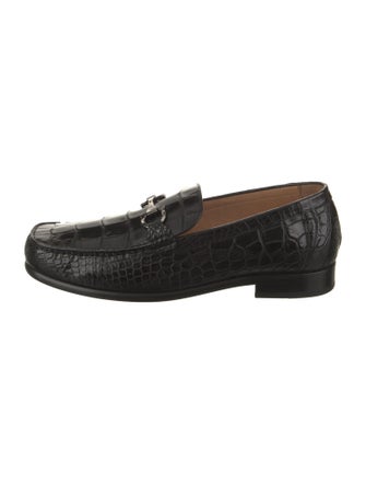 Vivienne Hu Alligator Loafers