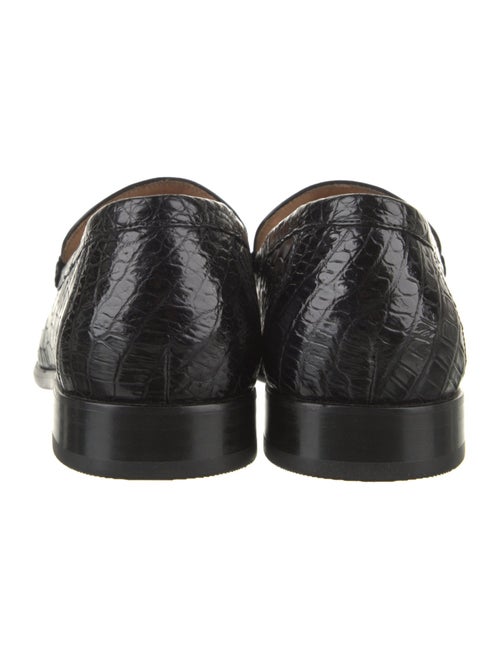 Vivienne Hu Alligator Dress Loafers