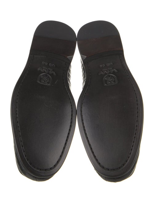 Vivienne Hu Alligator Dress Loafers