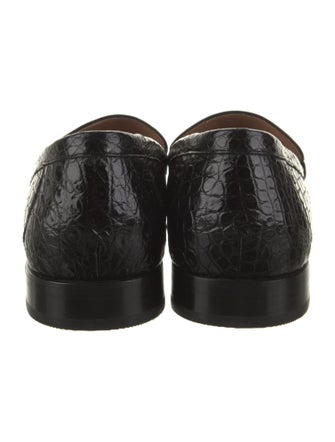 Vivienne Hu Alligator Dress Loafers
