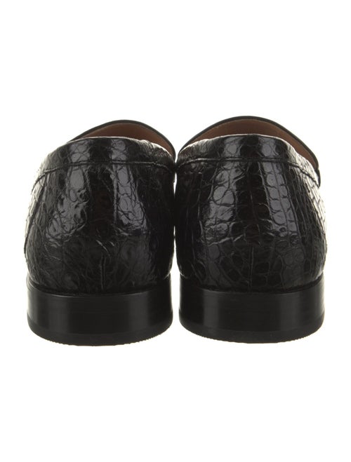 Vivienne Hu Alligator Dress Loafers
