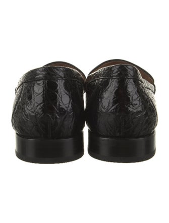 Vivienne Hu Alligator Dress Loafers