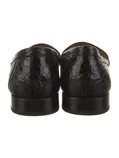 Vivienne Hu Alligator Dress Loafers