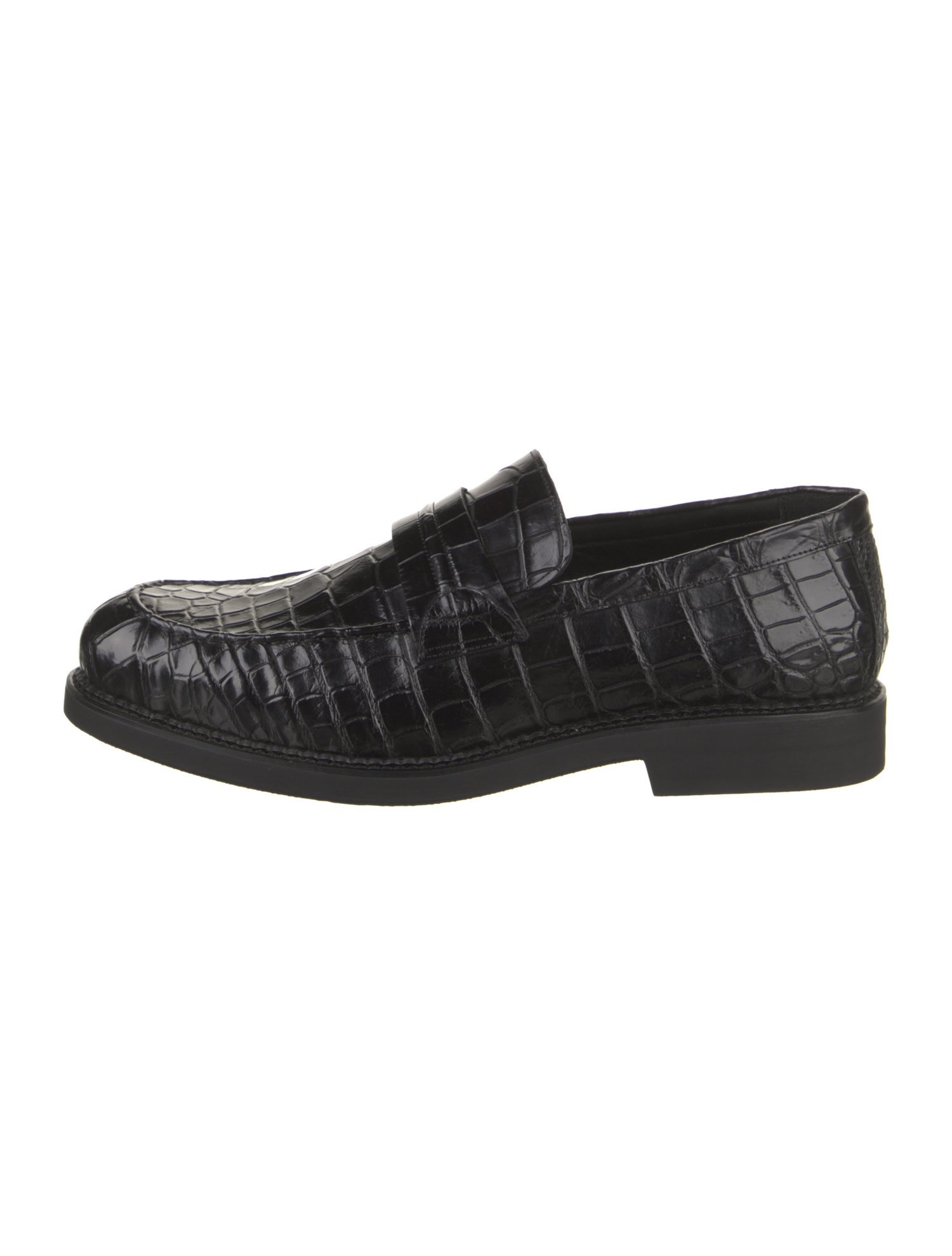 Vivienne Hu Alligator Loafers